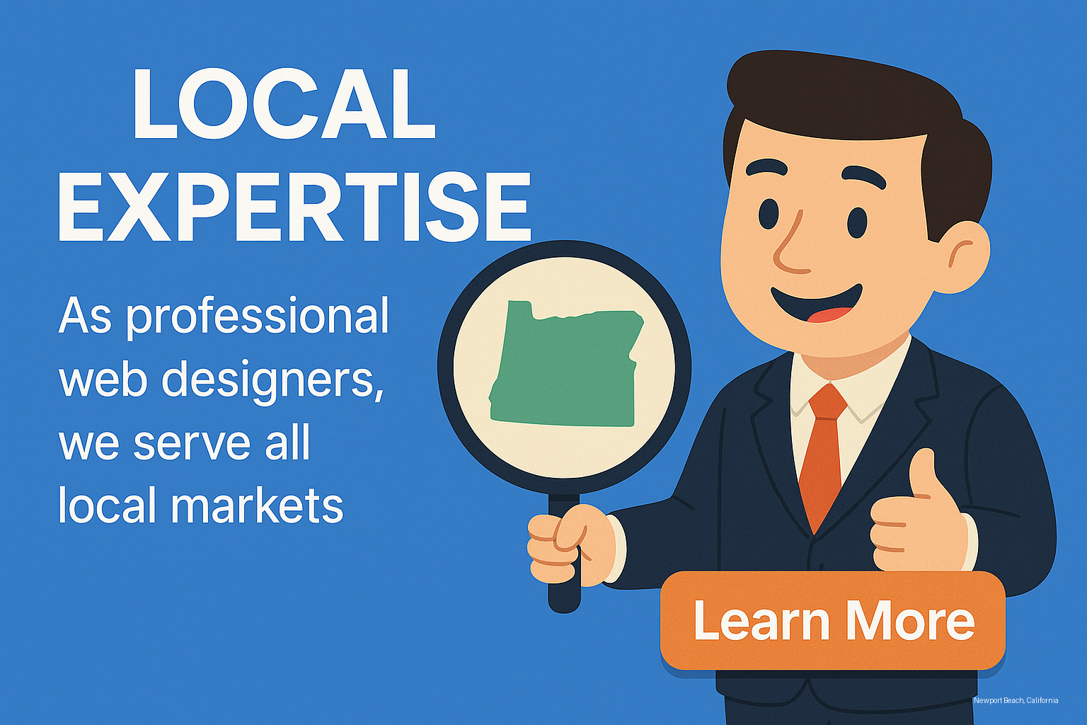 Local Newport Beach, California Web Design